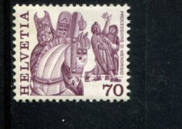 282774102 ZWITSERLAND POSTFRIS MINT NEVER HINGED POSTFRISCH EINWANDFREI YVERT 1038 - Nuovi