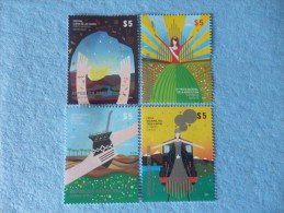 Argentina 2014 ** Fiestas Nacionales. Mate. Manos. Agricultura. Tren A Vapor. - Unused Stamps