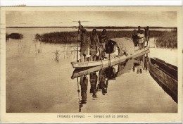 Carte Postale Ancienne Mozambique - Barque Sur Le Zambèze - Mozambico