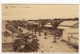 Carte Postale Ancienne Congo - Kinshasa. La Rue De Léopoldville - Kinshasa - Leopoldville