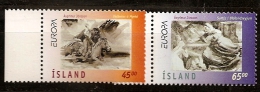Islande Island 1997 N° 825 / 6 ** Europa, Contes, Légendes, Tableau, Fantôme, Diacre, Ogre, Roi, Cheval, Bléland, Surtla - Neufs