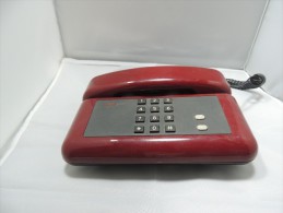 TELEFONO FISSO SIP ROSSO DA COLLEZIONE - Téléphonie