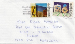 UK Cover With British Architect's In Europa Stamps - Cartas & Documentos