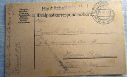 Franchigia Feldpost Feldpostkorrespondenzkart E Feldpostkarte     KUK 95  28-VII-1916    WWI - Occ. Autrichienne