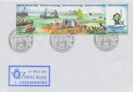 BELGIË/BELGIQUE :1988: Y.2276B Afgestempeld  / Oblitérés :  ## Postes Belges – LUXEMBOURG – JUVALUX ´88 ## : MER,SEA, - Other & Unclassified