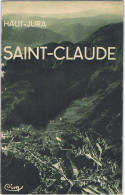 (39) SAINT-CLAUDE Sports D'Hiver La Vouivre Mont-Bayard Grotte Sainte-Anne. Années -30. Publicités. Photos Héliogravure - Franche-Comté