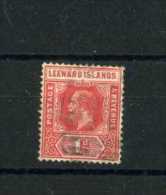 - GRANDE BRETAGNE COLONIES . LEEWARD ISLANDS . TIMBRE DE 1913/22 . OBLITERE . - Leeward  Islands