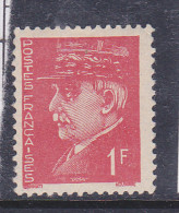 FRANCE N° 514 1F ROUGE TYPE HOURRIEZ OEIL POCHE + NUQUE FONCEE  NEUF SANS CHARNIERE - Nuevos