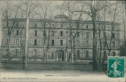 81 CASTRES / Le Collège De Garçons / - Castres