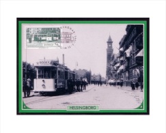 TRAMS TRAM STRASSENBAHN HELSINGBORG 1921 SWEDEN SUEDE SCHWEDEN 1995 MI 1891  MAXIMUM MAXI CARD CARTE Tramways Transport - Strassenbahnen