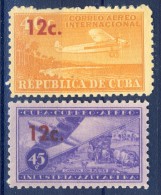 +Cuba 1960. Air Mail. Michel 650-51. MH(*) - Posta Aerea