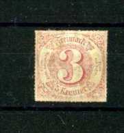 - ALLEMAGNE . TOURS ET TAXIS . ETATS DU SUD  . TIMBRE DE 1867 . NEUF AVEC CHARNIERE . - Ungebraucht