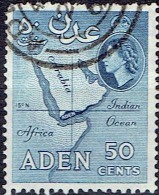 ADEN  # STAMPS FROM YEAR 1953  STANLEY GIBBONS NUMBER 58 - Aden (1854-1963)