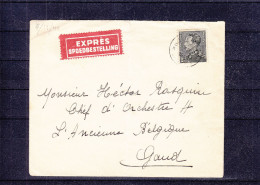 Familles Royales - Léopold III - Belgique - Lettre Exprès De 1940 ° - Valeur 20 Euros - Briefe U. Dokumente