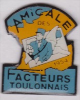 La Poste , Amicale Des Facteurs Toulonnais , Toulon , Carte De France - Postes