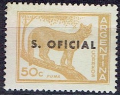 ARGENTINA  # STAMPS FROM YEAR 1955  STANLEY GIBBONS NUMBER O957 - Officials