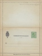 Denmark Postal Stationery Ganzsache Entier 5 Øre Kartenbrief Korrespondancekort König Christian X.(Unused) - Ganzsachen