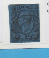 ALLEMAGNE, SAXE  . Yvert N°   9 - Saxe