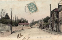 BUC GRANDE RUE CARTE COLORISEE - Buc