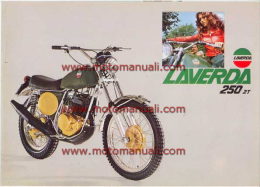 LAVERDA 250 2 T  Depliant Originale Moto Genuine Motorcycle Brochure ProspekT - Motorräder