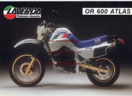 LAVERDA OR 600 ATLAS  Depliant Originale Moto Genuine Motorcycle Brochure ProspekT - Motorräder