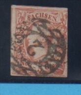 ALLEMAGNE, SAXE  . Yvert N°  11 - Sachsen