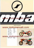 MBA 125 GP - 250 GP 1982 Depliant Originale Moto Genuine Motorcycle Brochure Prospekt - Motorräder