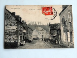 Carte Postale Ancienne : CHAILLAND : L' Arrivée , Animé - Chailland