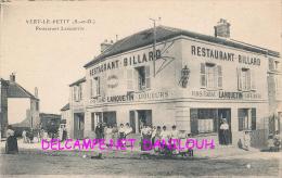 91 // VERT LE PETIT    RESTAURANT LANQUETIN   BILLARD   ANIMEE - Vert-le-Petit