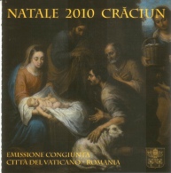 Citta Del Vaticano - Natale 2010 Craciun - Postzegelboekjes