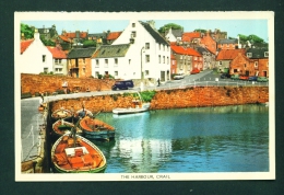 SCOTLAND  -  Crail  The Harbour  Used Postcard As Scans - Fife