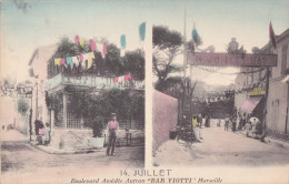 MARSEILLE ( 14 JUILLET  Boulevard Amédée Autran " BAR VIOTTI " ) - Endoume, Roucas, Corniche, Stranden