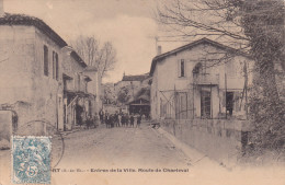 MALLEMORT ( 13 ) Entrée De La Ville , Route De Charleval - Mallemort