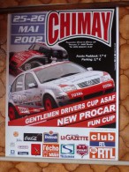 Circuit De Chimay - 25 - 26 MAI 2002  NEW PROCAR   FUN CUP - Posters