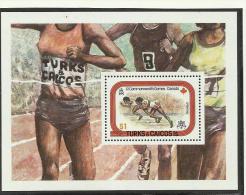 TURKS AND CAICOS - 1978 Commonwealth Games Souvenir Sheet. Scott 359. MNH ** Sport - Turks And Caicos
