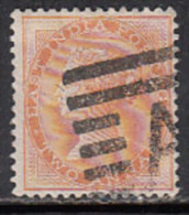 British East India Used 1865, Two Anna, Elephant  Watermark, Cooper / Renouf Early Indian Cancellations - 1854 East India Company Administration