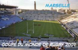 MARSEILLE Stade "Vélodrome" "Coupe Du Monde De Rugby 2007" (140x215mm) - Rugby