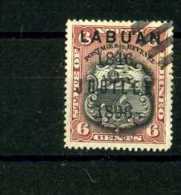 - GRANDE BRETAGNE COLONIES . BORNEO DU NORD . TIMBRE DE LABUAN 1896 . OBLITERE . - Borneo Del Nord (...-1963)