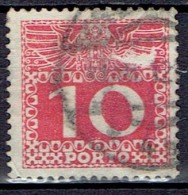 AUSTRIA # STAMPS FROM YEAR 1908 STANLEY GIBBON D214C - Portomarken