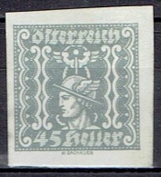 AUSTRIA # STAMPS FROM YEAR 1921 STANLEY GIBBON N452 - Dagbladen