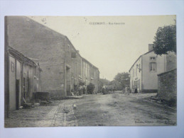CLEFMONT  (Haute-Marne)  :  Rue  GOURIERE      1906 - Clefmont