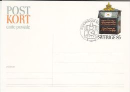 POSTAL BOX, PC STATIONERY, ENTIER POSTAUX, 1976, SWEDEN - Postal Stationery