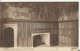 UNITED KINGDOM 1913 - VINTAGE POSTCARD - HAMPTON COURT -WOLSEY´S CLOSET NEW UNUSED REJAL301 PERFECT  CONDITIONS  PUBL MO - Middlesex