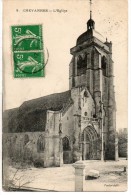 89. Chevannes. L'eglise. Coins émoussés - Chevannes