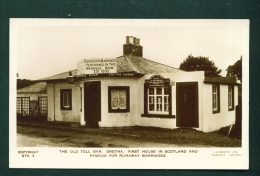 SCOTLAND  -  Gretna  The Old Toll Bar  Unused Postcard As Scan - Dumfriesshire