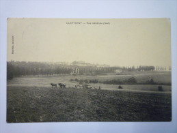 CLEFMONT  (Haute-Marne)  :  Vue Générale  (Sud)     1913 - Clefmont