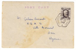 AK Claverley, Telephone Company 1 D, "Croiseur Georges Leygues 29.10.1949" Schiff Stempel Nach Algerien - ...-1840 Precursori