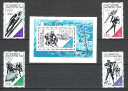 Allemagne Germany DDR  JO Calgary 1988  Perf  **  MNH - Winter 1988: Calgary
