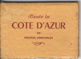 Carnet 14 PHOTOS ,La Cote D'azur - Andere & Zonder Classificatie