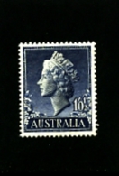 AUSTRALIA - 1955  10 1/2 D. QUEEN ELISABETH  MINT NH - Neufs